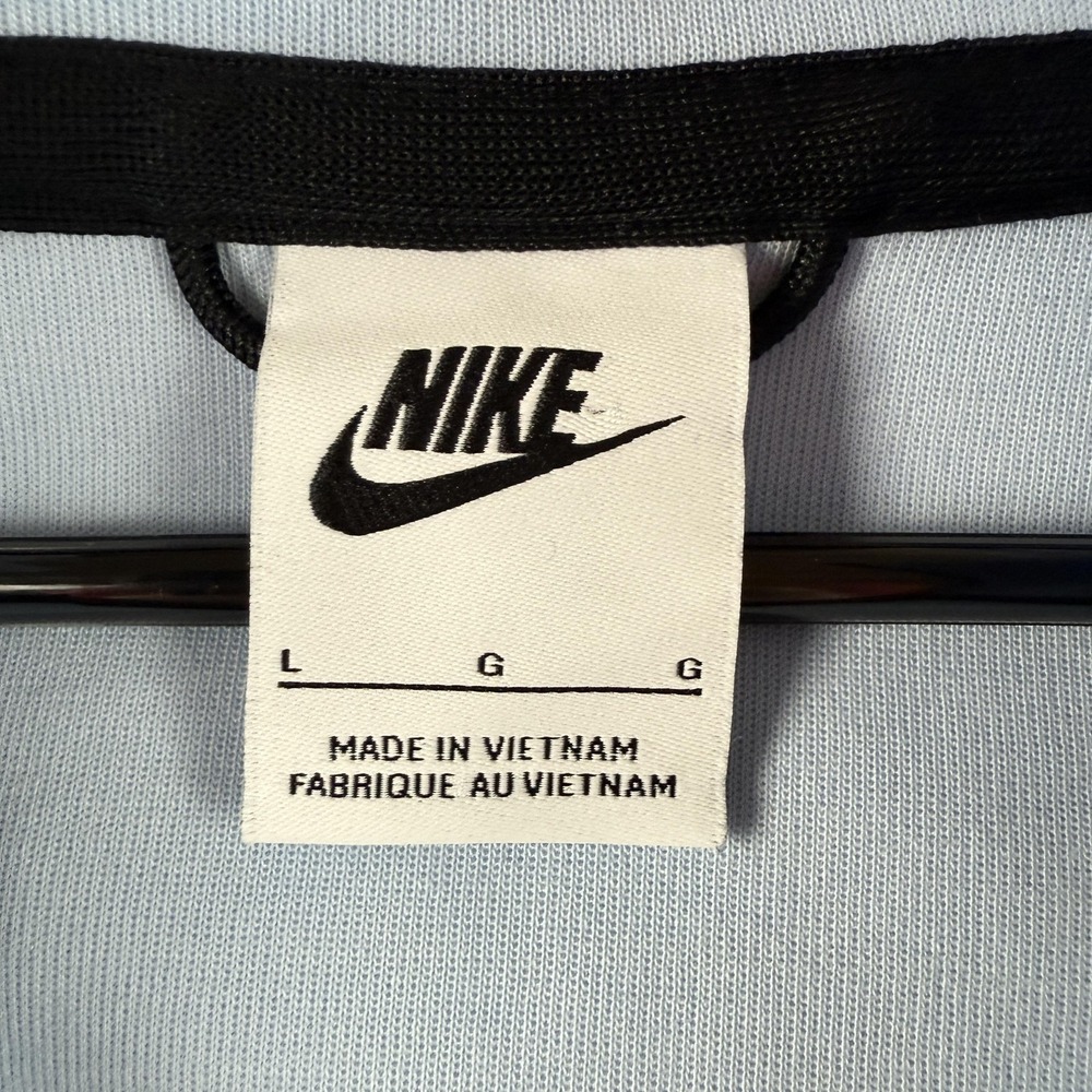 Nike Jacket Mens Large Blue Tech Fleece Full Zip Hoodie Athletic Sweatshirt - Picture 6 of 14